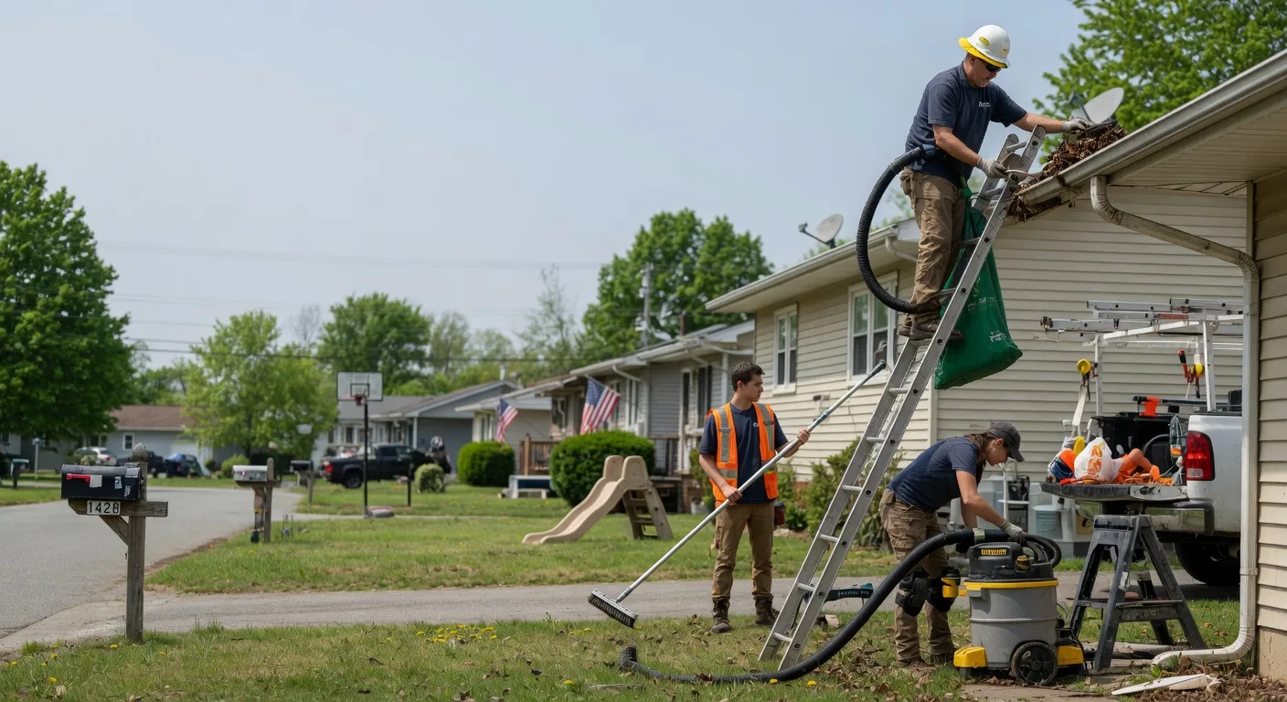 Gutter Installation in Waltonville, IL near me